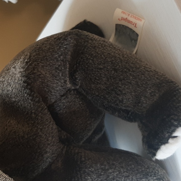 Ty Collectible Trumpet 2000 Edition Small Gray Elephant With Tag - Picture 6 of 9